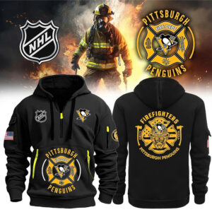 Pittsburgh Penguins x 2024 Firefighter Appreciation Night Premium Limited Hoodie