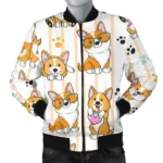 Cute Dog Printed Unisex Jacket