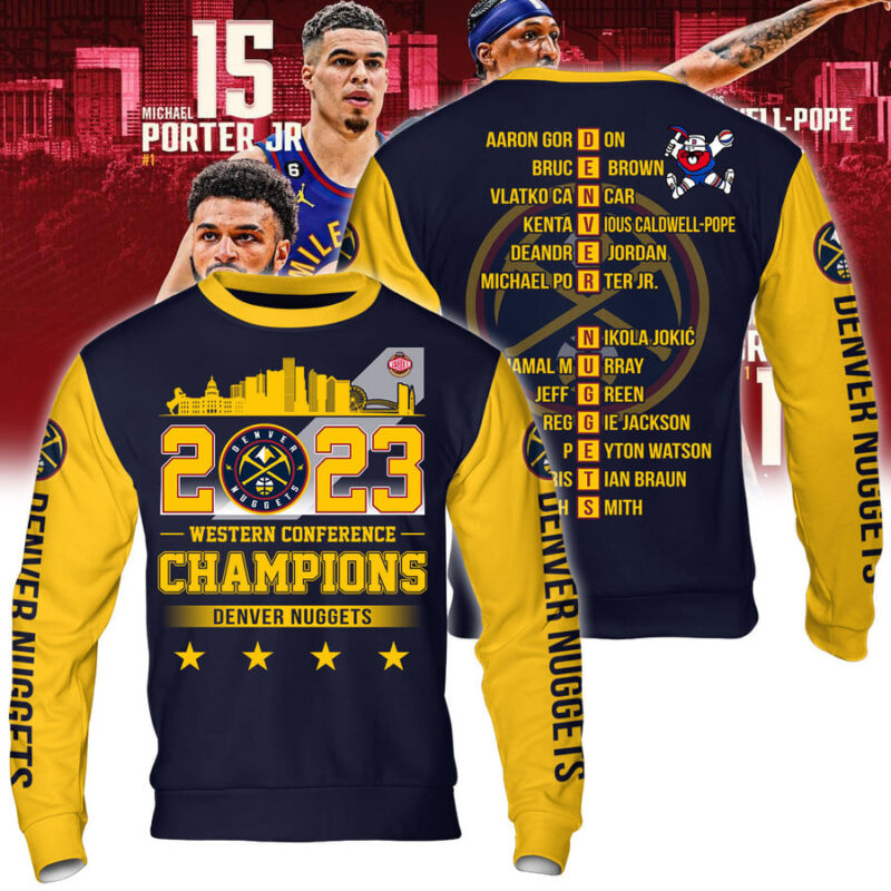 Denver Nuggets Conference Champions T-Shirt - Image 2