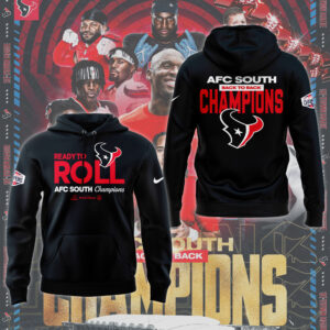 Houston Texans 2024 AFC South Division Champions Hoodie