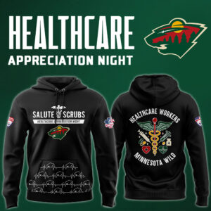Minnesota Wild x 2025 Healthcare Appreciation Night Premium Limited Hoodie