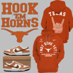 ___..Limited edition Texas Longhorns football team hoodie