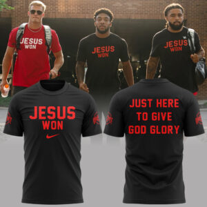 Limited Edition JESUS WON Black TShirt 2024