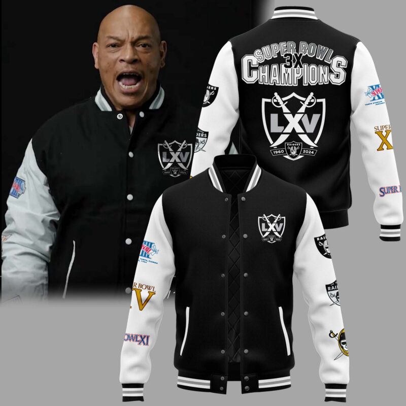 3X Super Bowl Champions Bomber Jacket