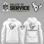 Limited Edition Houston Texans 2024 Salute to Service Hoodie