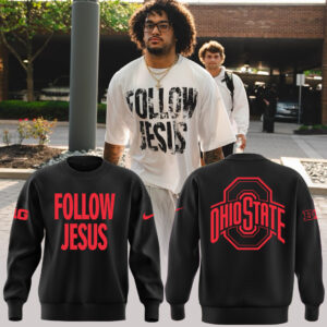 Limited Edition FOLLOW JESUS Red SweatShirt 2024