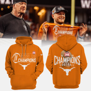 TEXAS LONGHORNS Big 12 Championship Football Hoodie
