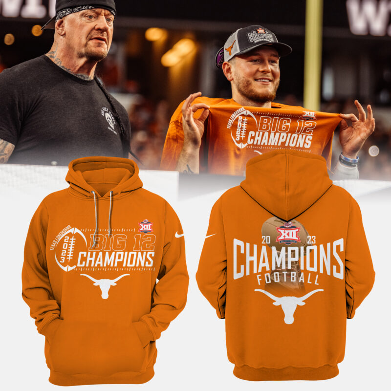 TEXAS LONGHORNS Big 12 Championship Football Hoodie