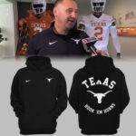 Limited edition Texas Longhorns football coach hoodie