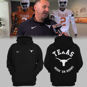 Limited edition Texas Longhorns football coach hoodie
