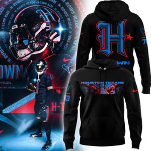 Limited Edition Houston Texans HTown New Black Hoodie 2024