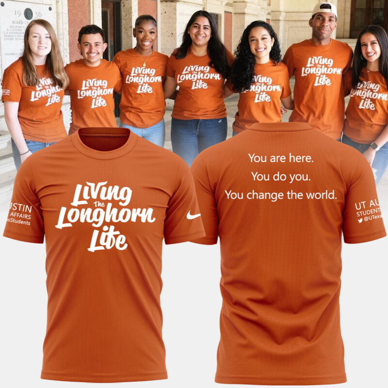 __Texas Longhorns “Living the Longhorn Life” Tshirt/Hoodie/Sweater/Polo/Zip Hoodie