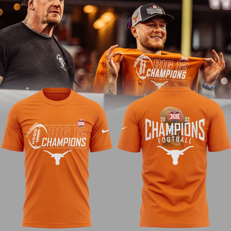 TEXAS LONGHORNS Big 12 Championship Football T-Shirt