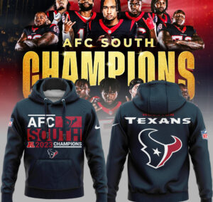 Limited Edition Houston Texans AFC South Division Champions Hoodie 03