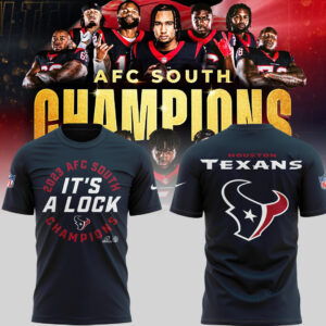 Limited Edition Houston Texans It’s A Lock AFC South Division Champions Tshirt