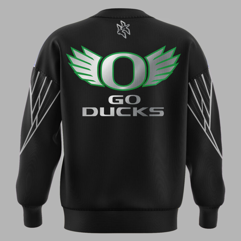 Oregon Ducks “Disrupt The Darkness.” Limited Sweater Shirt - Image 3
