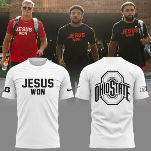 Limited Edition JESUS WON White TShirt 2024