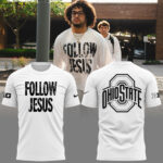 Limited Edition FOLLOW JESUS White TShirt 2024