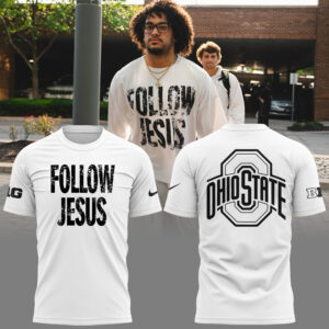 Limited Edition FOLLOW JESUS White TShirt 2024