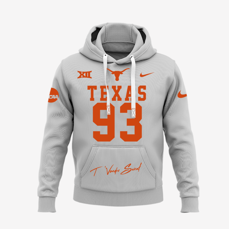 ____TEXAS LONGHORNS  Hoodie special edition T'VONDRE SWEAT  01 - Image 4