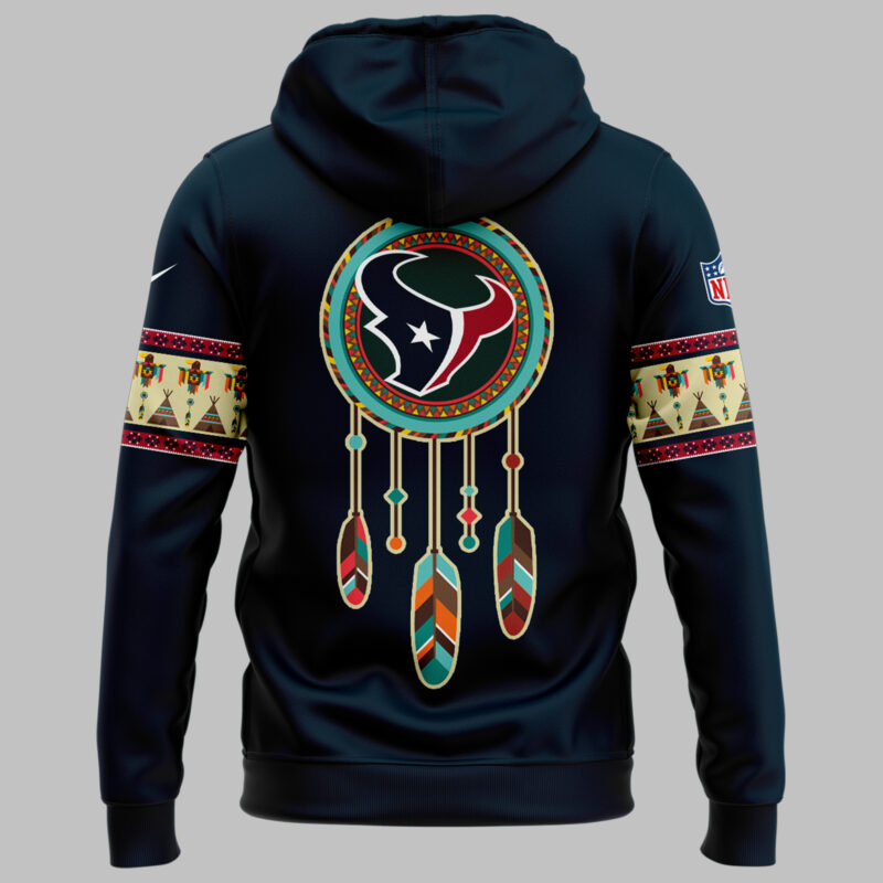 Houston Texans Native American Heritage Hoodie - Image 3