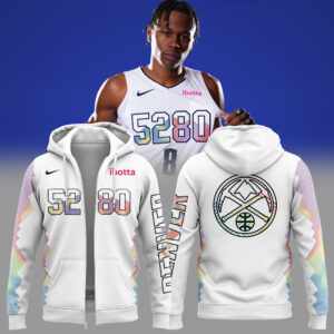 Special New Denver Nuggets City Edition Zip Hoodie 2024
