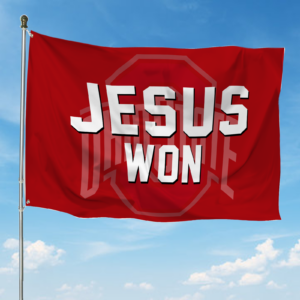 Limited Edition OHIO x JESUS WON Flag