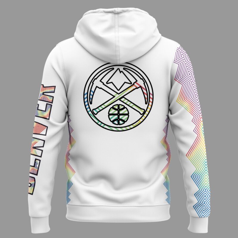 Special New Denver Nuggets City Edition Zip Hoodie 2024 - Image 3