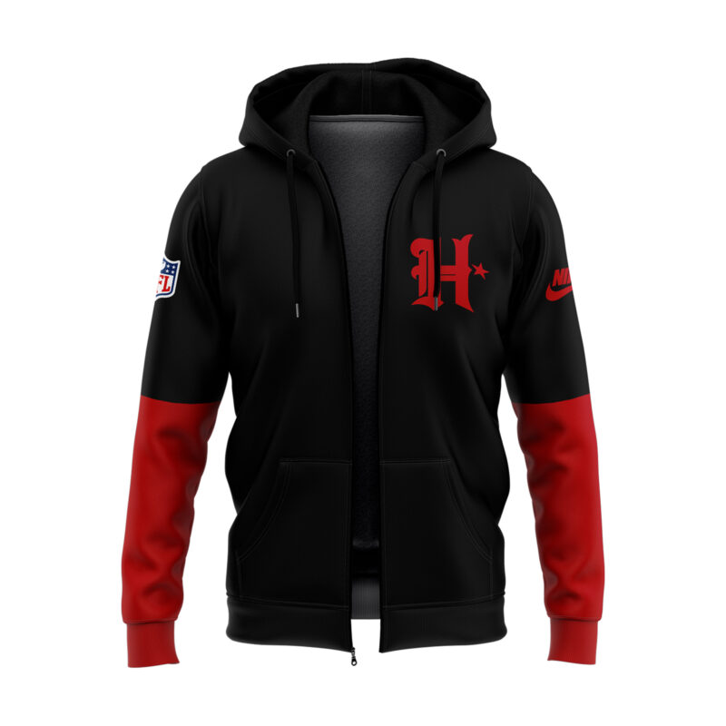 Limited Edition Houston Texans New Zip Hoodie 2024 - Image 2