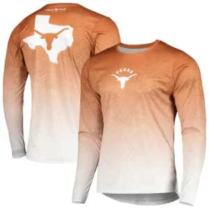 Men's Texas Longhorns Knockout State Long Sleeve T-Shirt