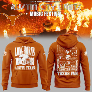 Limited Edition Texas Football x ACL Festival Orange Hoodie