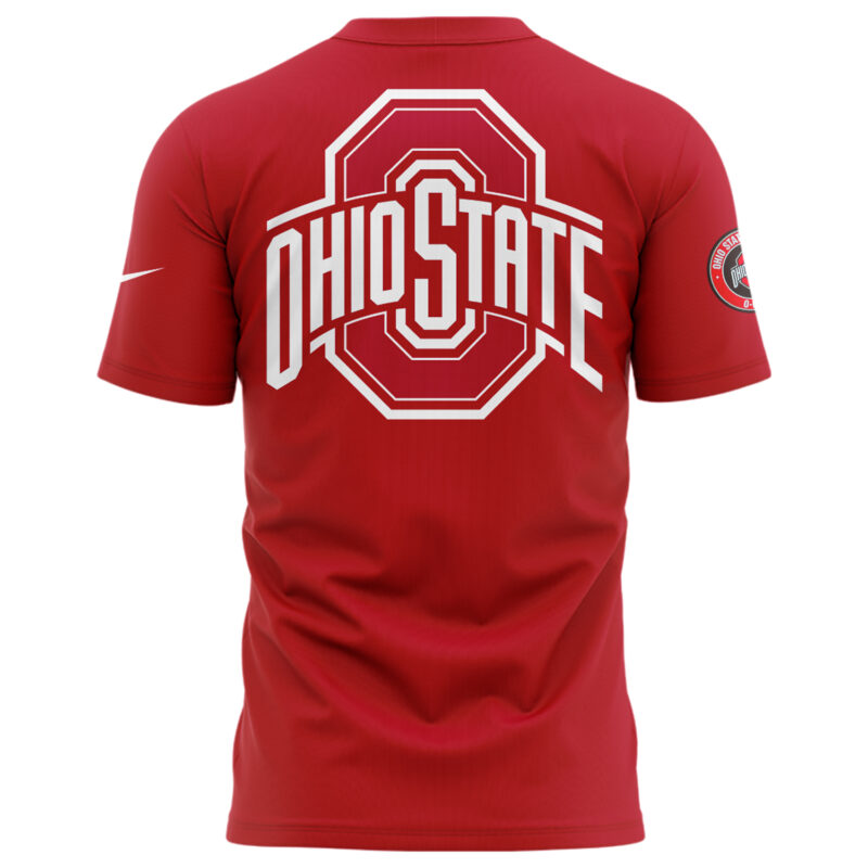 Special New Ohio State Football JESUS WON Red Tshirt - Image 3