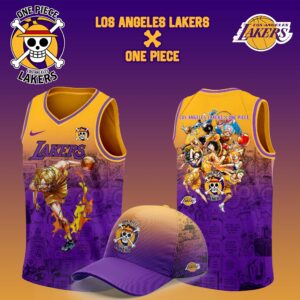 Los Angeles Lakers x SANJI One Piece the Straw Hat Pirates Hoodie