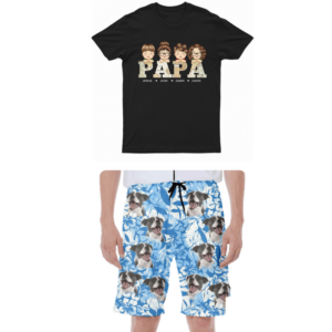 Coastal Chic: Stand Out on the Shore with Personalized Tees and Shorts