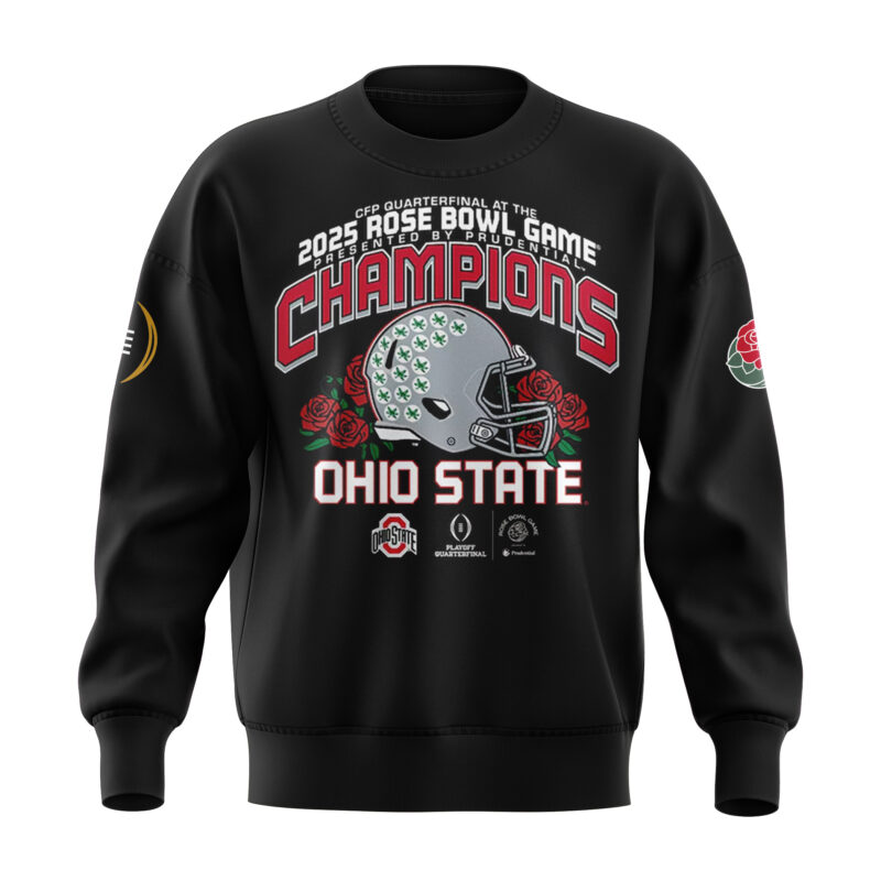 Ohio State Buckeyes Rose Bowl Game 2025 Sweatshirt - Image 2