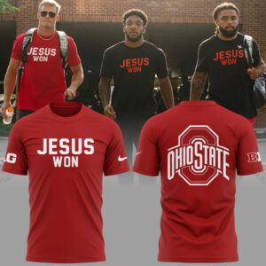 Limited Edition JESUS WON Red TShirt 2024