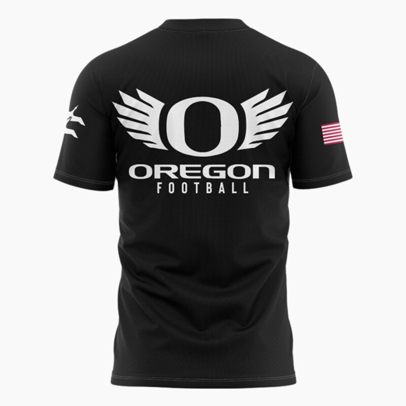Men’s Oregon Ducks Football "Disrupt the Darkness" Game Shirt - Image 3
