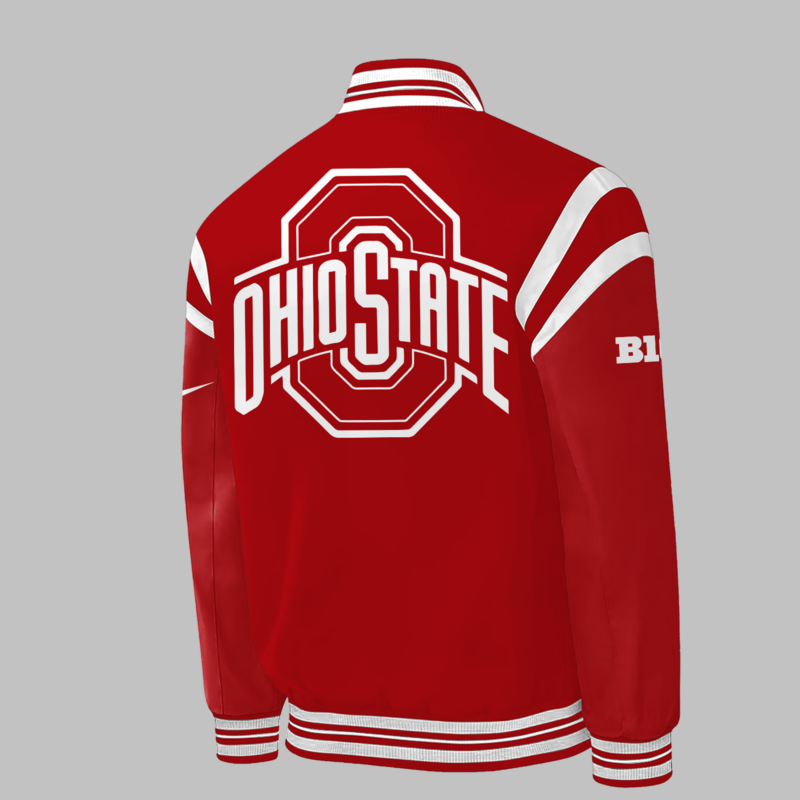 Limited Edition JESUS WON Red Bomber Jacket 2024 - Image 3