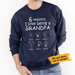 I Love being a Grandpa - Personalized Sweater