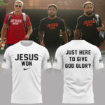 Limited Edition JESUS WON White TShirt 2024