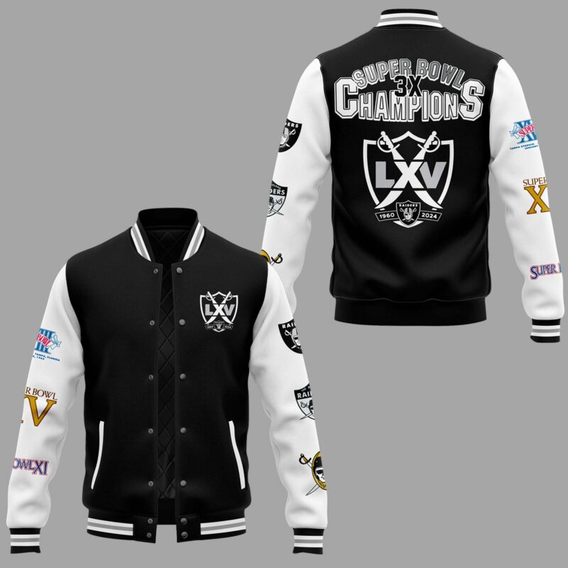 3X Super Bowl Champions Bomber Jacket - Image 2