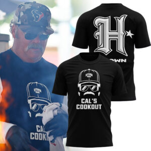 Limited Edition H Town Made Cal's Cookout T shirt