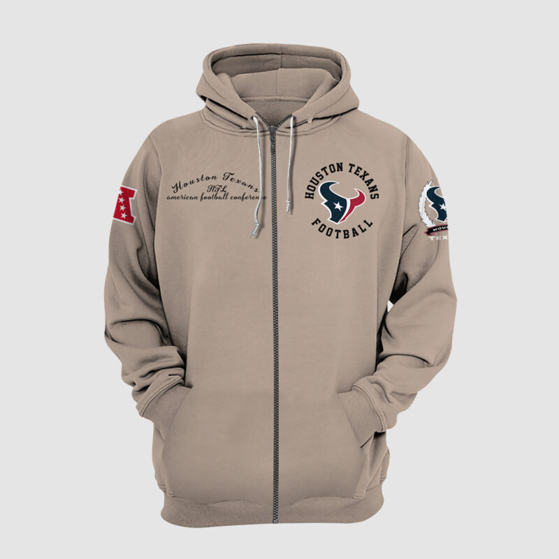 Limited Edition NFL American Football Zip Hoodie - Image 2