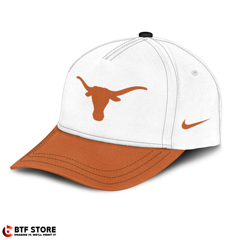.Texas Longhorns Zip-Hoodie (White) (#4) - Image 3