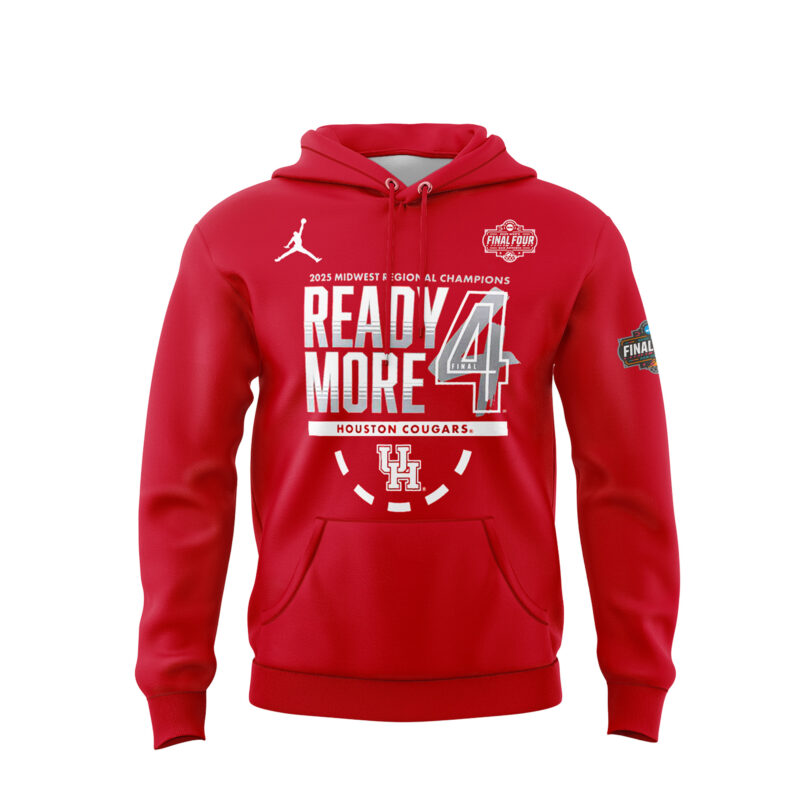 .University of Houston Men's Basketball 2025 Final Four Hoodie - Image 2