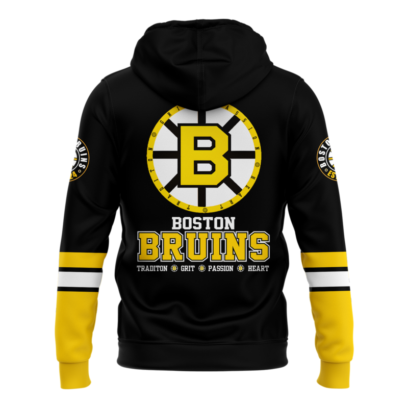 Men's Fanatics 2024 Boston Bruins Centennial Game Special Limited Hoodie - Image 3