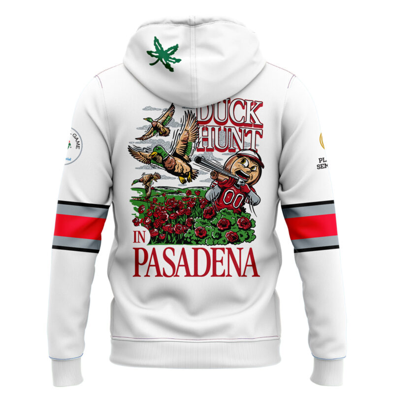 Ohio State Buckeyes Champions Rose Bowl Game 2025 Hoodie - Image 3