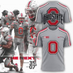 Men’s Ohio State Buckeyes Nike Gray Game Shirt