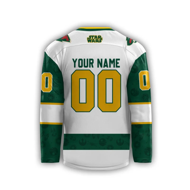 2024 Minnesota Wild x Star Wars Night Custom jersey - Image 4