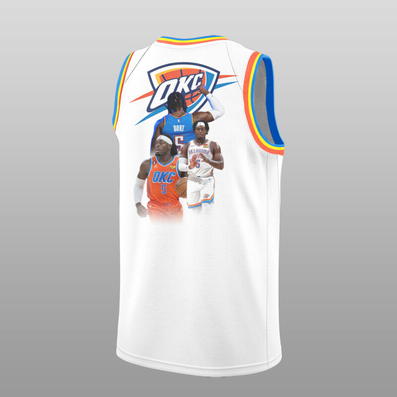 __Special New Oklahoma City Thunder BasketballJersey Set1 - Image 3